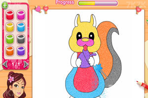 贝蒂的手工沙画