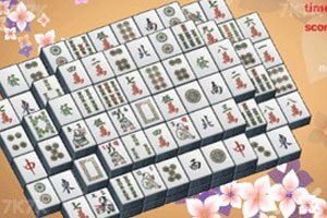 鲜花麻将连连看