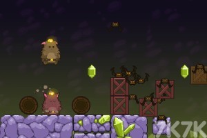 胖胖猫山洞大闯关H5